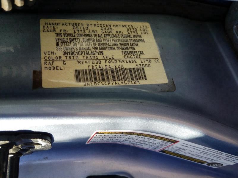 Photo 9 VIN: 3N1BC1CP7AL467129 - NISSAN VERSA S 