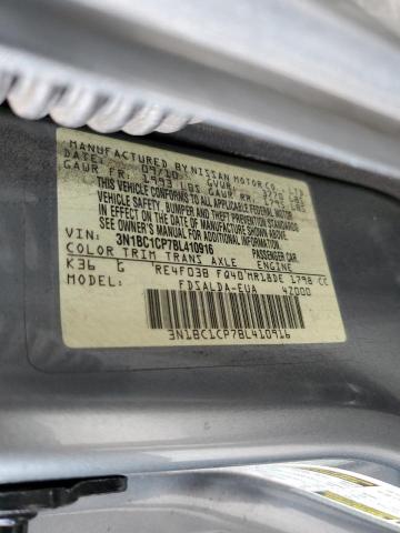 Photo 12 VIN: 3N1BC1CP7BL410916 - NISSAN VERSA S 