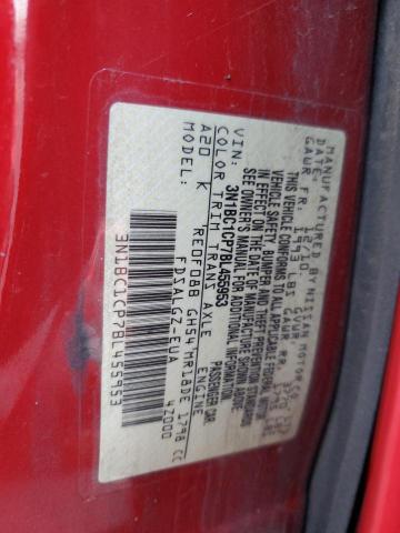 Photo 11 VIN: 3N1BC1CP7BL455953 - NISSAN VERSA S 