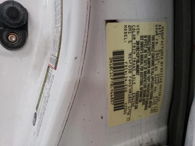 Photo 11 VIN: 3N1BC1CP7BL466807 - NISSAN VERSA S 