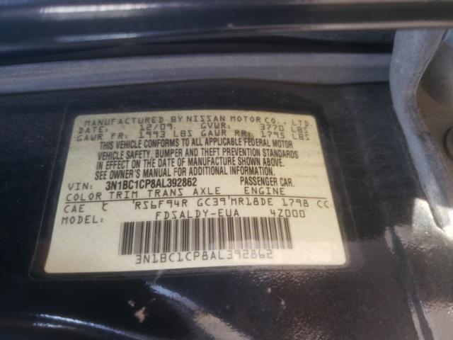 Photo 9 VIN: 3N1BC1CP8AL392862 - NISSAN VERSA S 