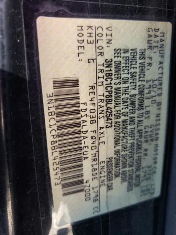 Photo 11 VIN: 3N1BC1CP8BL425473 - NISSAN VERSA S 