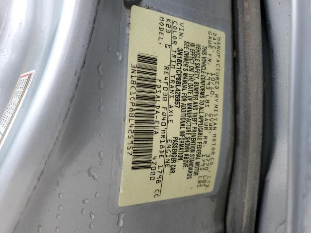 Photo 12 VIN: 3N1BC1CP8BL425957 - NISSAN VERSA 