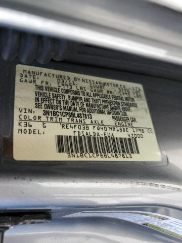 Photo 9 VIN: 3N1BC1CP8BL487813 - NISSAN VERSA S 