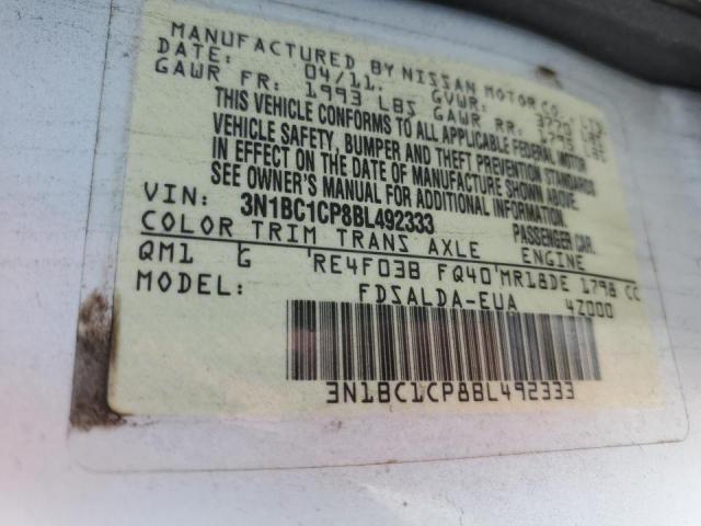 Photo 11 VIN: 3N1BC1CP8BL492333 - NISSAN VERSA S 