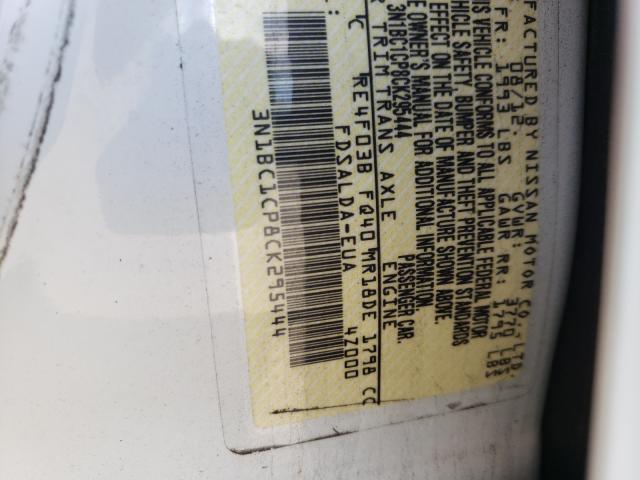 Photo 9 VIN: 3N1BC1CP8CK295444 - NISSAN VERSA S 