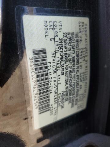 Photo 12 VIN: 3N1BC1CP9AL381949 - NISSAN VERSA S 