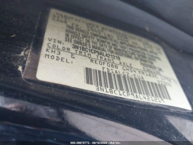 Photo 8 VIN: 3N1BC1CP9AL421219 - NISSAN VERSA 