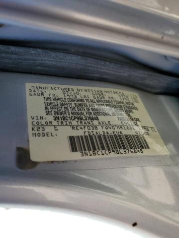 Photo 12 VIN: 3N1BC1CP9BL376848 - NISSAN VERSA S 