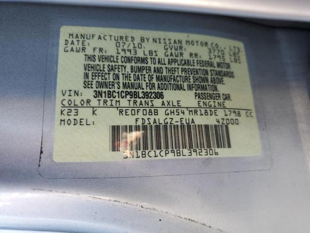 Photo 11 VIN: 3N1BC1CP9BL392306 - NISSAN VERSA 