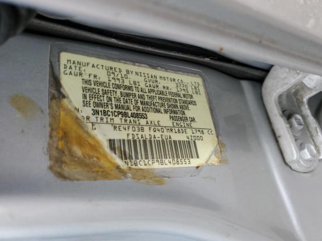 Photo 11 VIN: 3N1BC1CP9BL408553 - NISSAN VERSA 