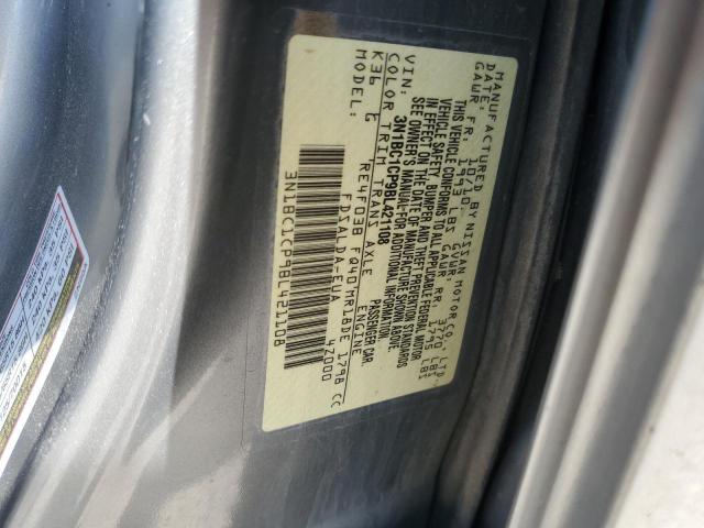 Photo 11 VIN: 3N1BC1CP9BL421108 - NISSAN VERSA S 