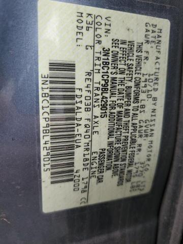 Photo 11 VIN: 3N1BC1CP9BL429015 - NISSAN VERSA 