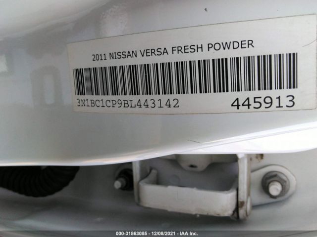 Photo 8 VIN: 3N1BC1CP9BL443142 - NISSAN VERSA 