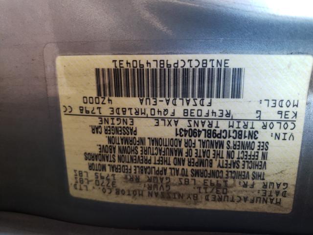 Photo 9 VIN: 3N1BC1CP9BL490431 - NISSAN VERSA S 