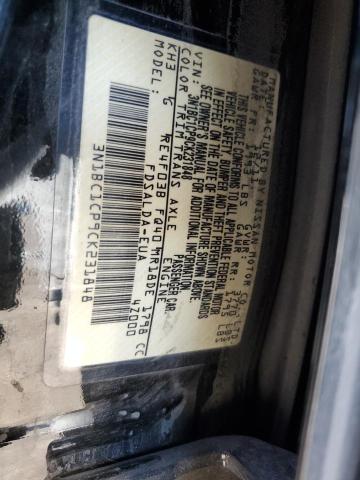 Photo 11 VIN: 3N1BC1CP9CK231848 - NISSAN VERSA 