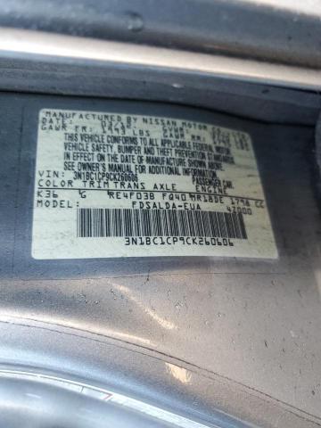 Photo 12 VIN: 3N1BC1CP9CK260606 - NISSAN VERSA 