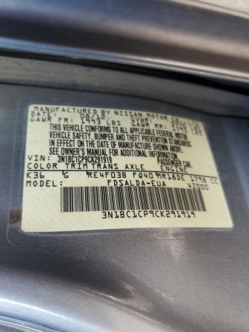 Photo 12 VIN: 3N1BC1CP9CK291919 - NISSAN VERSA S 