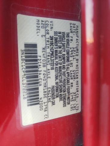 Photo 11 VIN: 3N1BC1CP9CL372218 - NISSAN VERSA S 