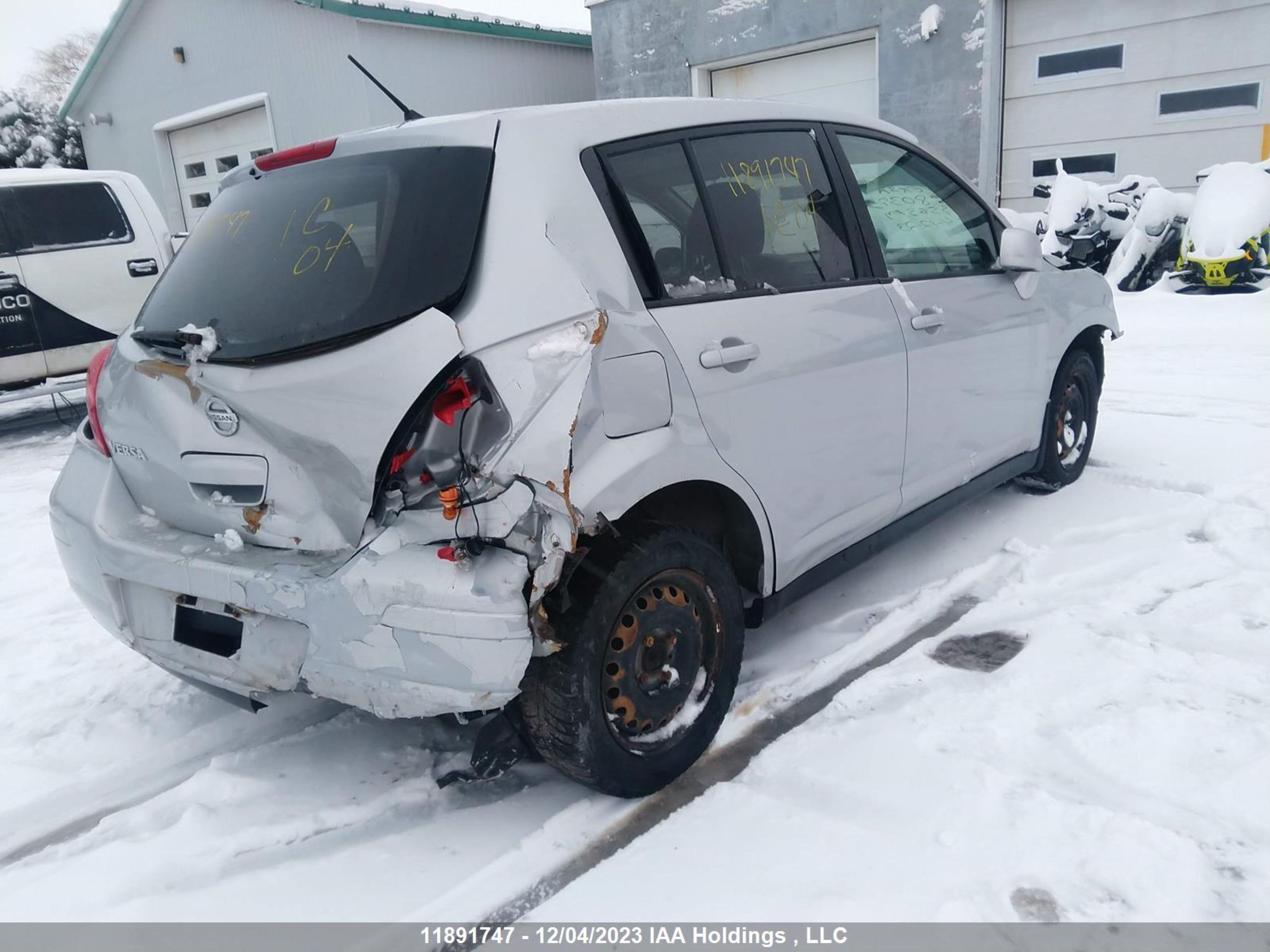 Photo 3 VIN: 3N1BC1CPOCK803955 - NISSAN VERSA 