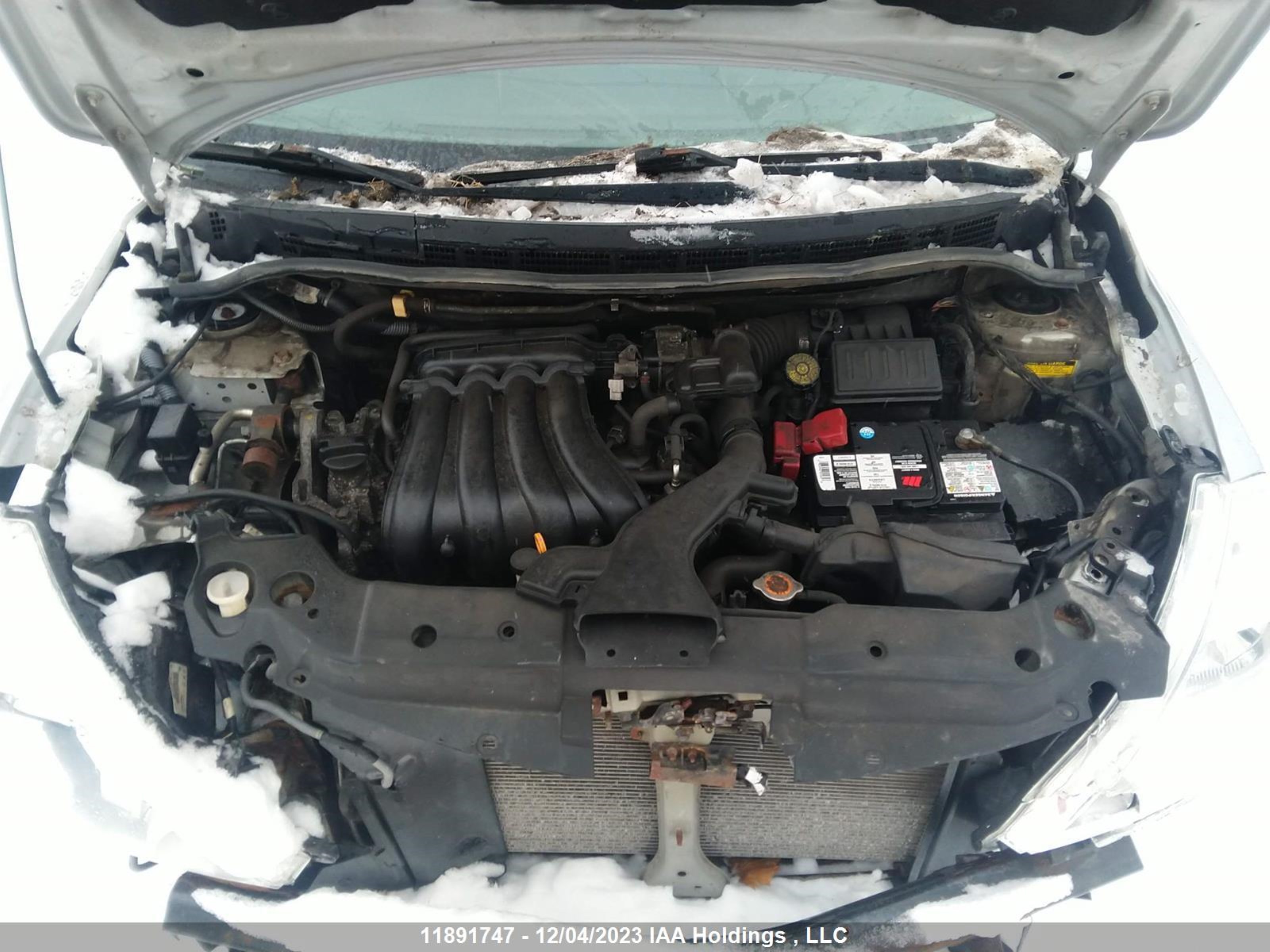 Photo 9 VIN: 3N1BC1CPOCK803955 - NISSAN VERSA 