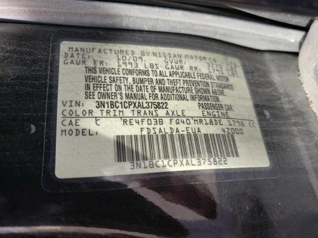 Photo 9 VIN: 3N1BC1CPXAL375822 - NISSAN VERSA S 