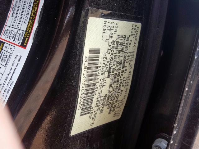 Photo 9 VIN: 3N1BC1CPXAL386609 - NISSAN VERSA S 