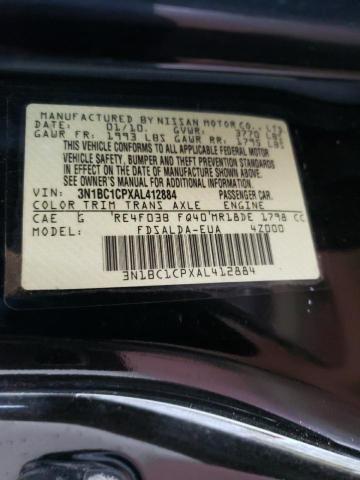 Photo 11 VIN: 3N1BC1CPXAL412884 - NISSAN VERSA S 