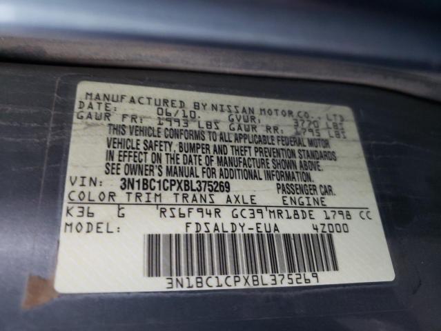 Photo 12 VIN: 3N1BC1CPXBL375269 - NISSAN VERSA 