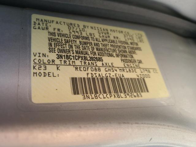 Photo 11 VIN: 3N1BC1CPXBL392685 - NISSAN VERSA 