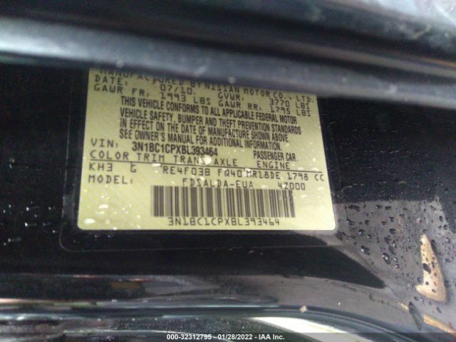 Photo 8 VIN: 3N1BC1CPXBL393464 - NISSAN VERSA 