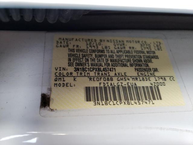 Photo 9 VIN: 3N1BC1CPXBL457471 - NISSAN VERSA S 