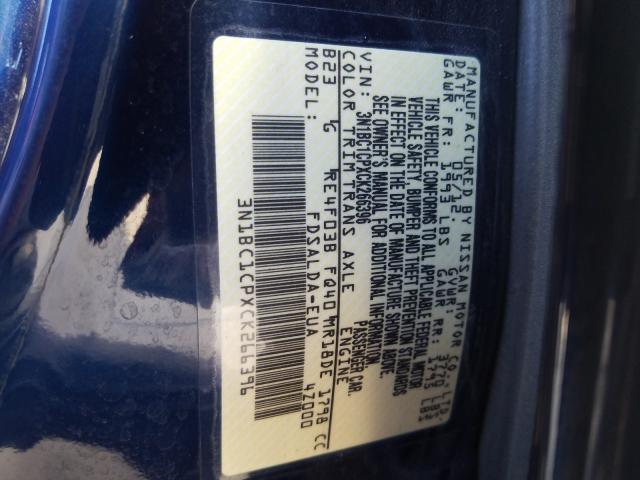 Photo 9 VIN: 3N1BC1CPXCK266396 - NISSAN VERSA S 