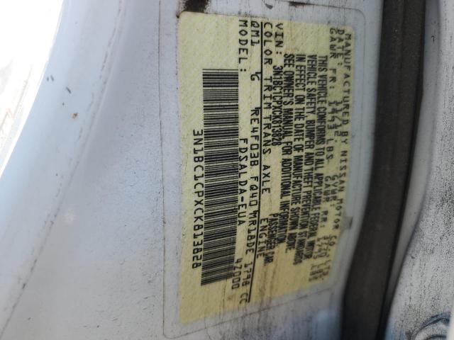 Photo 12 VIN: 3N1BC1CPXCK813828 - NISSAN VERSA S 