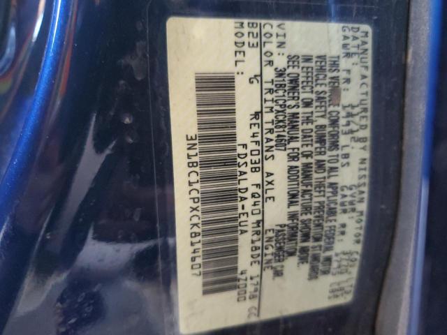 Photo 11 VIN: 3N1BC1CPXCK814607 - NISSAN VERSA S 