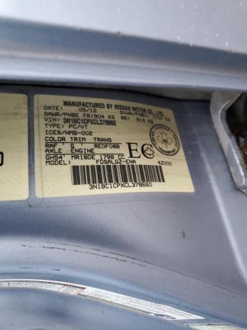 Photo 11 VIN: 3N1BC1CPXCL378660 - NISSAN VERSA S 