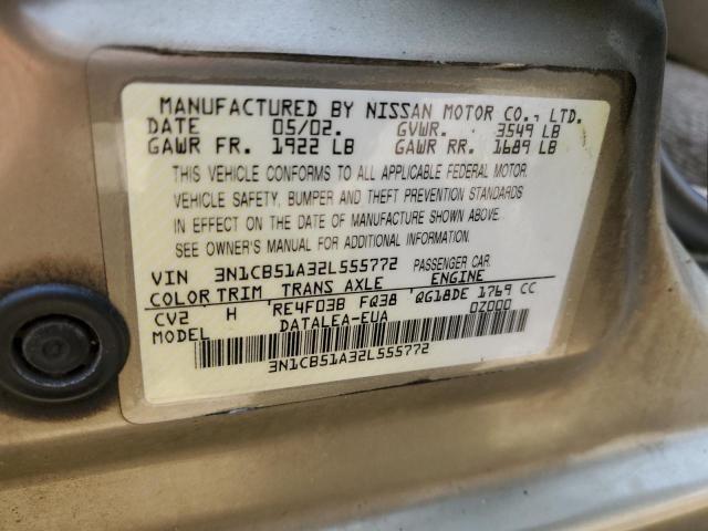 Photo 11 VIN: 3N1CB51A32L555772 - NISSAN SENTRA 