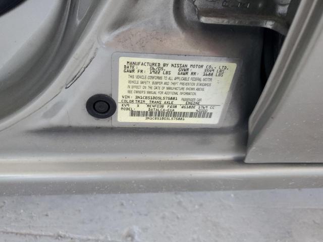 Photo 11 VIN: 3N1CB51D05L575881 - NISSAN SENTRA 1.8 