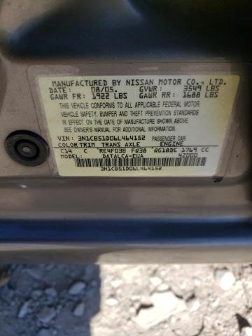 Photo 11 VIN: 3N1CB51D06L464152 - NISSAN SENTRA 