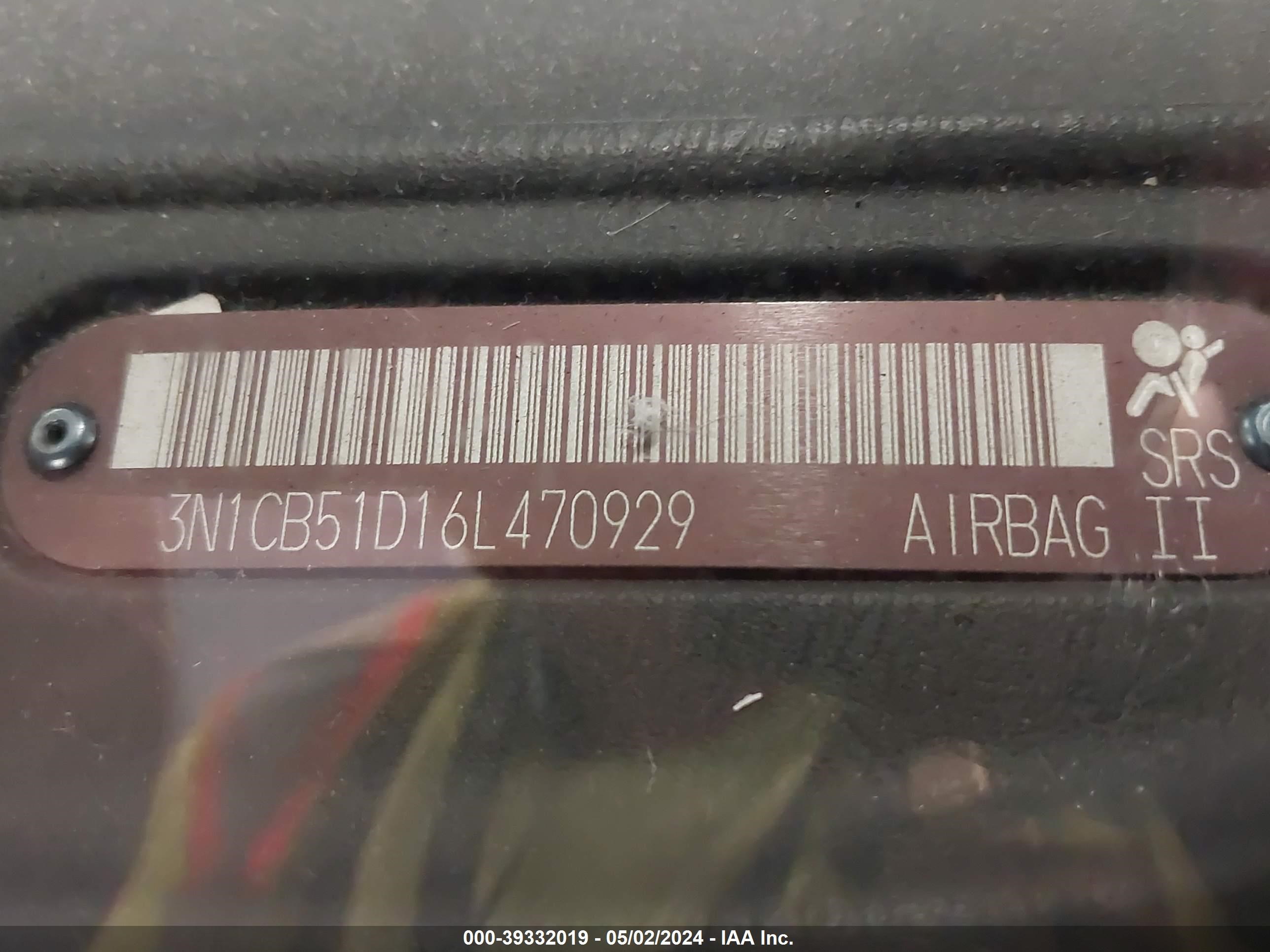 Photo 8 VIN: 3N1CB51D16L470929 - NISSAN SENTRA 