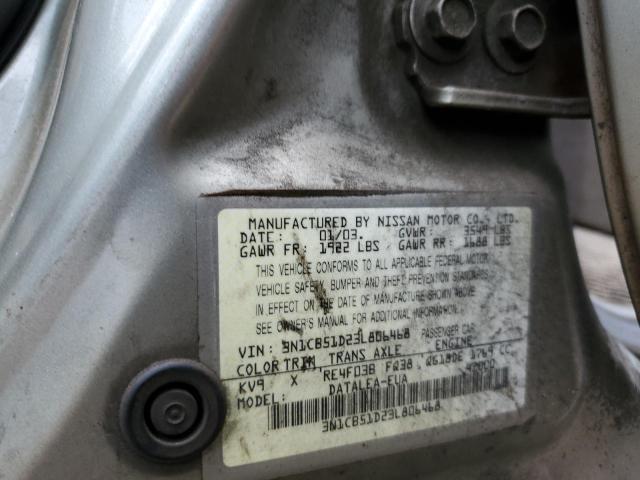 Photo 11 VIN: 3N1CB51D23L806468 - NISSAN SENTRA 