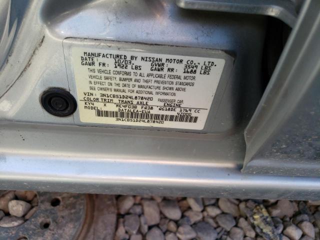 Photo 12 VIN: 3N1CB51D24L878420 - NISSAN SENTRA 