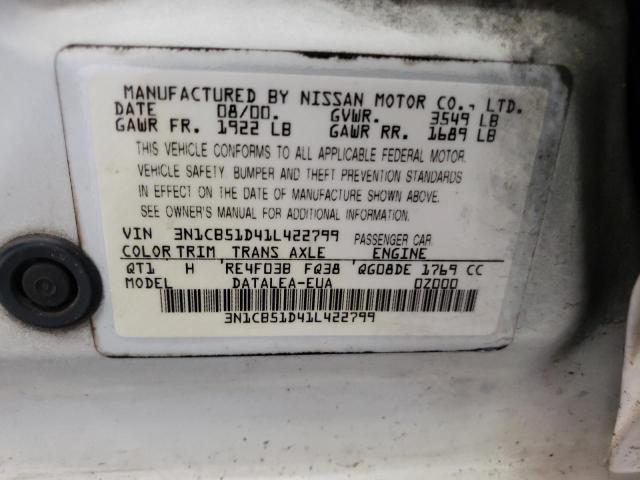 Photo 11 VIN: 3N1CB51D41L422799 - NISSAN SENTRA 