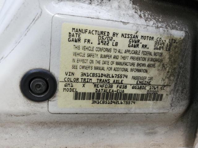 Photo 11 VIN: 3N1CB51D42L675574 - NISSAN SENTRA 