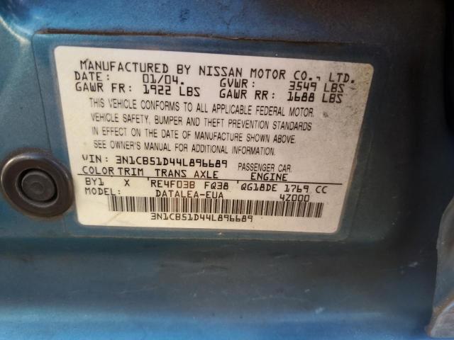 Photo 11 VIN: 3N1CB51D44L896689 - NISSAN SENTRA 