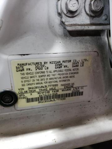 Photo 11 VIN: 3N1CB51D63L777220 - NISSAN SENTRA 