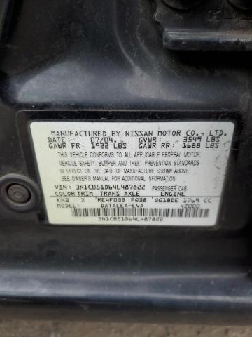 Photo 11 VIN: 3N1CB51D64L487822 - NISSAN SENTRA 