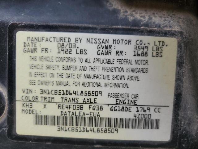 Photo 11 VIN: 3N1CB51D64L858509 - NISSAN SENTRA 