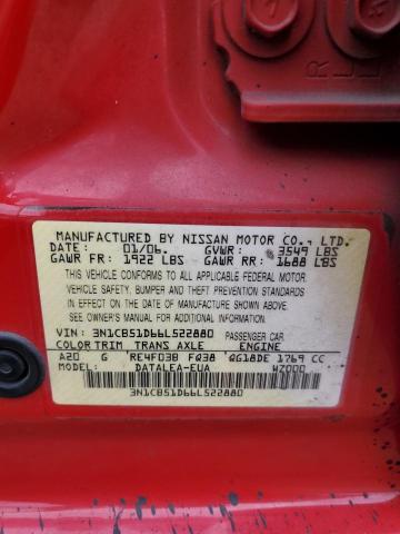 Photo 11 VIN: 3N1CB51D66L522880 - NISSAN SENTRA 