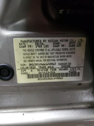 Photo 11 VIN: 3N1CB51D66L643263 - NISSAN SENTRA 